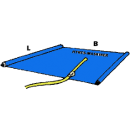 Sugmatta, 6x10 meter