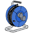 Kabelvinda 220 V, 20 meter
