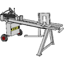 Vedklyv, hydraulisk 380V