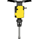 Bergborrmaskin, Atlas Copco RH572E, tryckluft