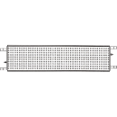 Aluminiumplank 3,5x0,3 meter